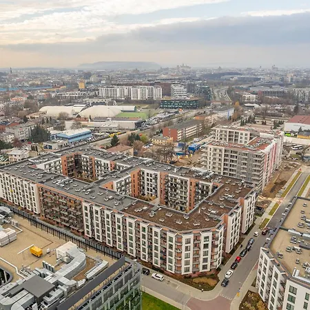 Podgorze - Parking, Balcony - By Rentujemy Apartmán